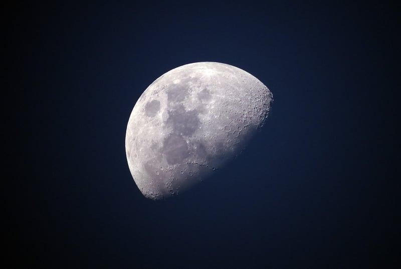 moon in the sky